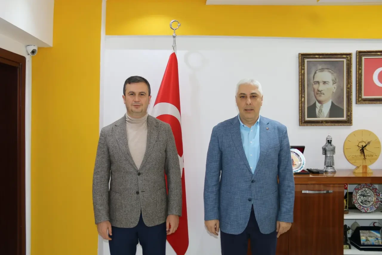 Başkan Uzun MKYK Üyesi Özerol’u Ağırladı 1