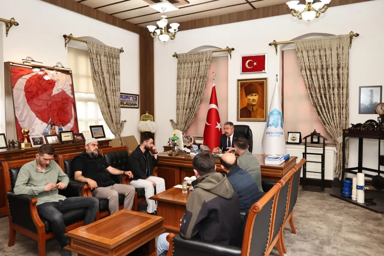 Başkan Kargı Misafirlerini Ağırladı 3