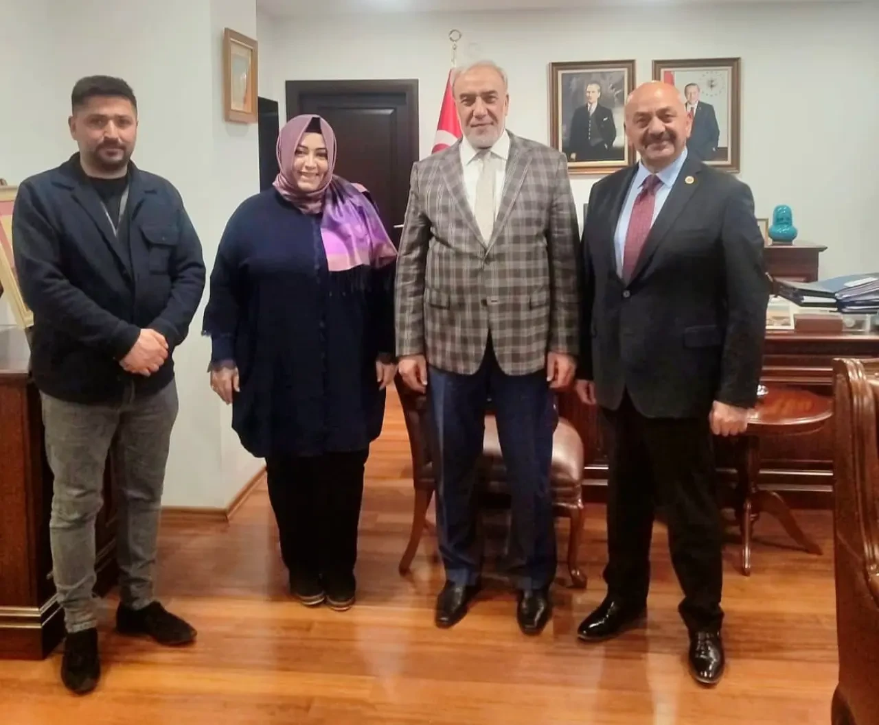 Başkan İsbir Ankara’da Temasta! 1