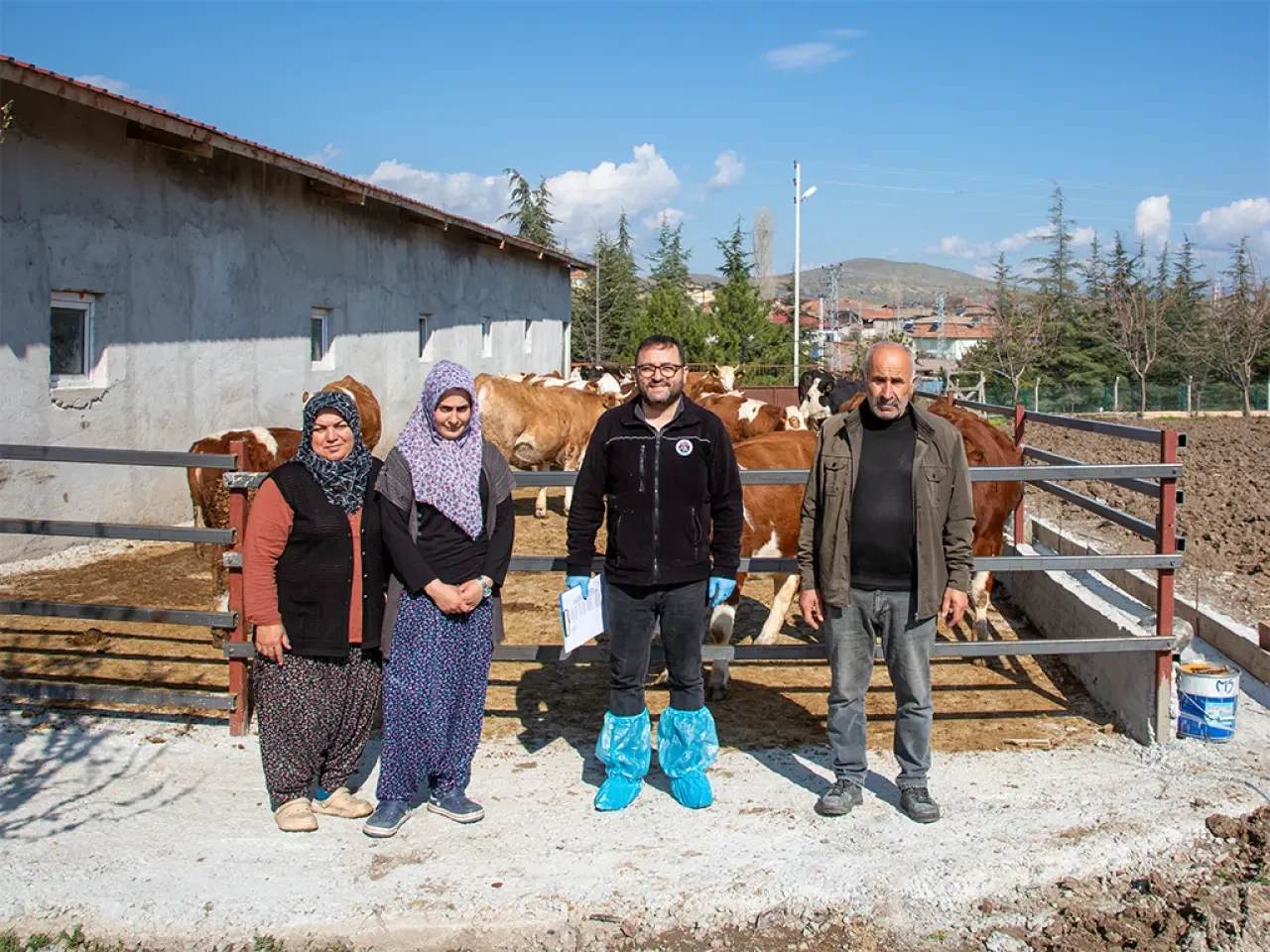 Amasya'da Yemden Verime Kritik Destek 5