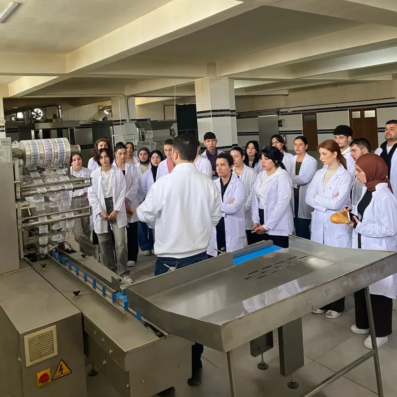 Merzifon'da Ekmek Fabrikasında Eğitim! 2