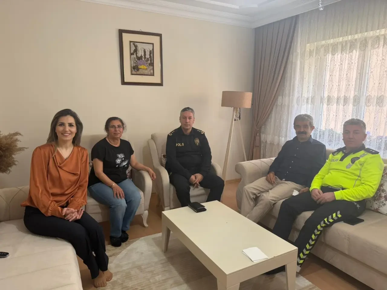 Amasya Emniyeti’nden Vefa Dolu Ziyaret 1