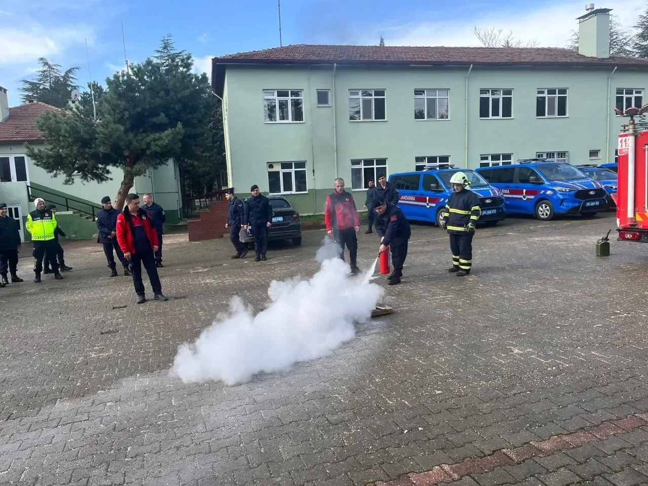 Merzifon’da Askere Yangın Eğitimi 6