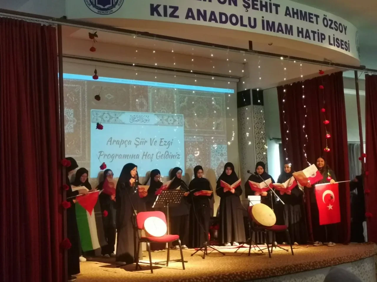 Merzifon'da Filistin Teması Salonu Ayağa Kaldırdı 4