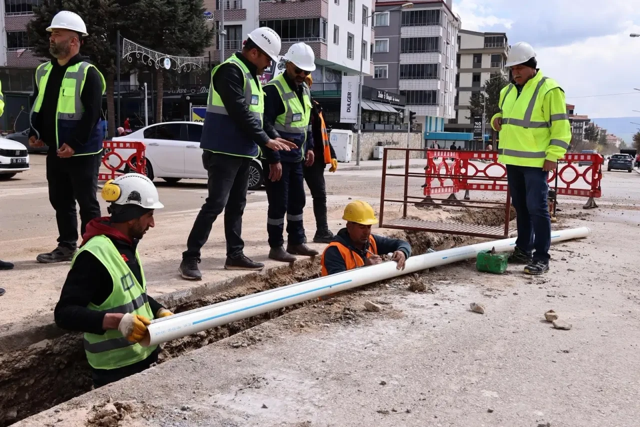Merzifon’da 70 Kilometrelik Hat Tamamlandı, Sırada Asfalt Var 5