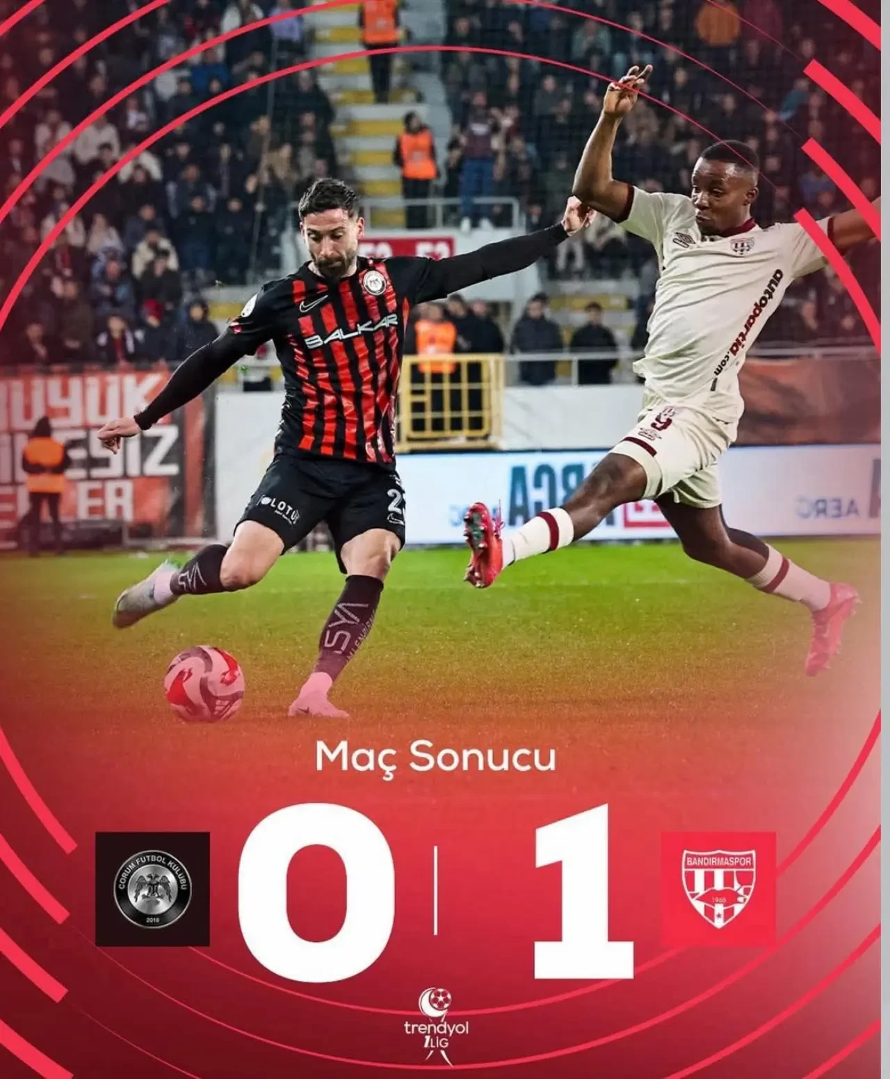 Arca Çorum FK'dan Şok Yenilgi 1