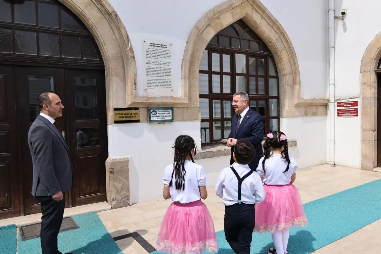 Merzifon’da Başkanlık Koltuğu Çocuklara Emanet Edildi 11
