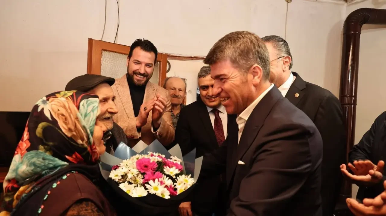 68 Yıllık Evliliğe Vali Ziyareti: Esen Çifti Aile Yılı’na Damga Vurdu 1