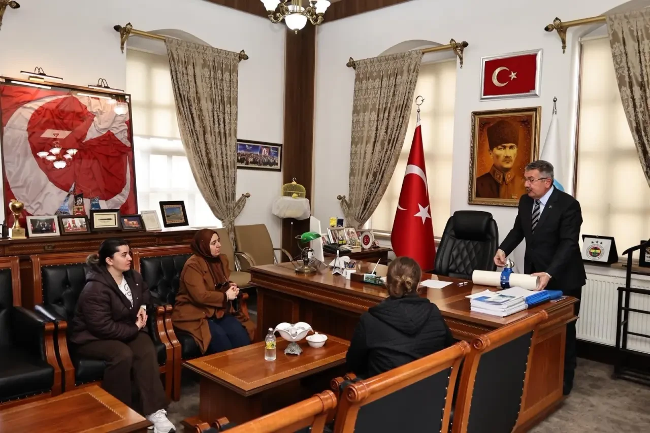 Başkan Kargı Misafirlerini Ağırladı 7