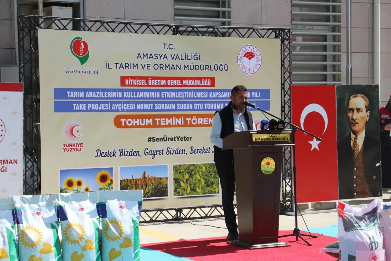 Çiftçilere Tohum Dağıtımı Yapıldı 4