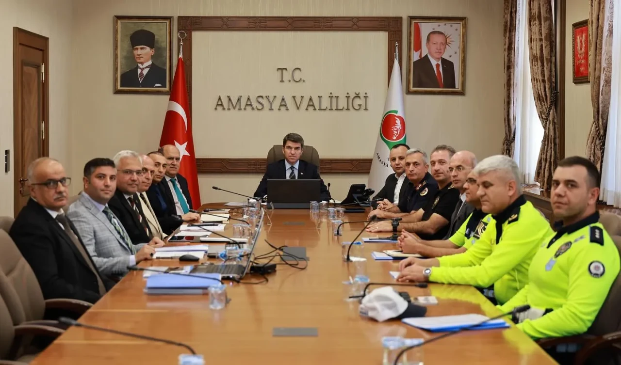 Amasya’da Yol Güvenliği Masaya Yatırıldı