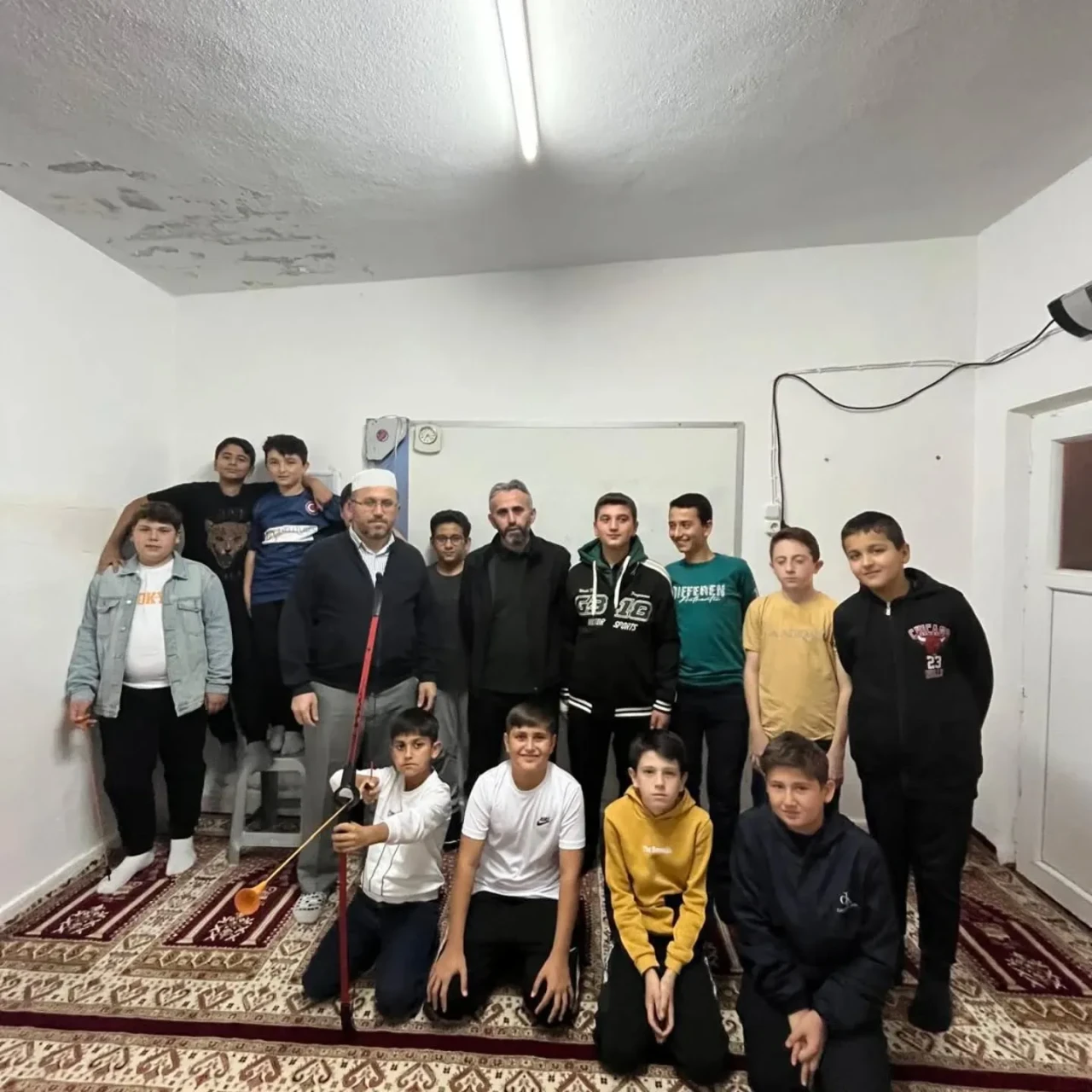 Merzifon’da Gençler Camide Buluştu