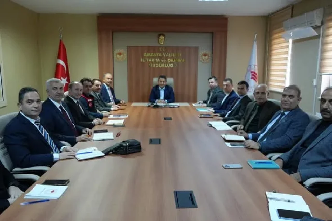 Amasya Tarımında Güç Birliği Toplantısı