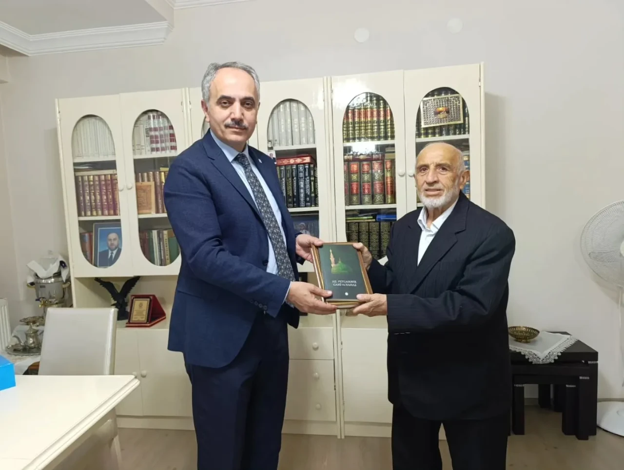 Müftüden Emekli Hocalara Ziyaret