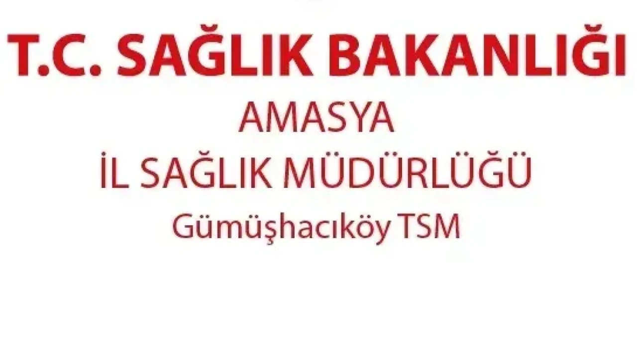 Toplum Sağlığı Merkezi’nden Önemli Duyuru