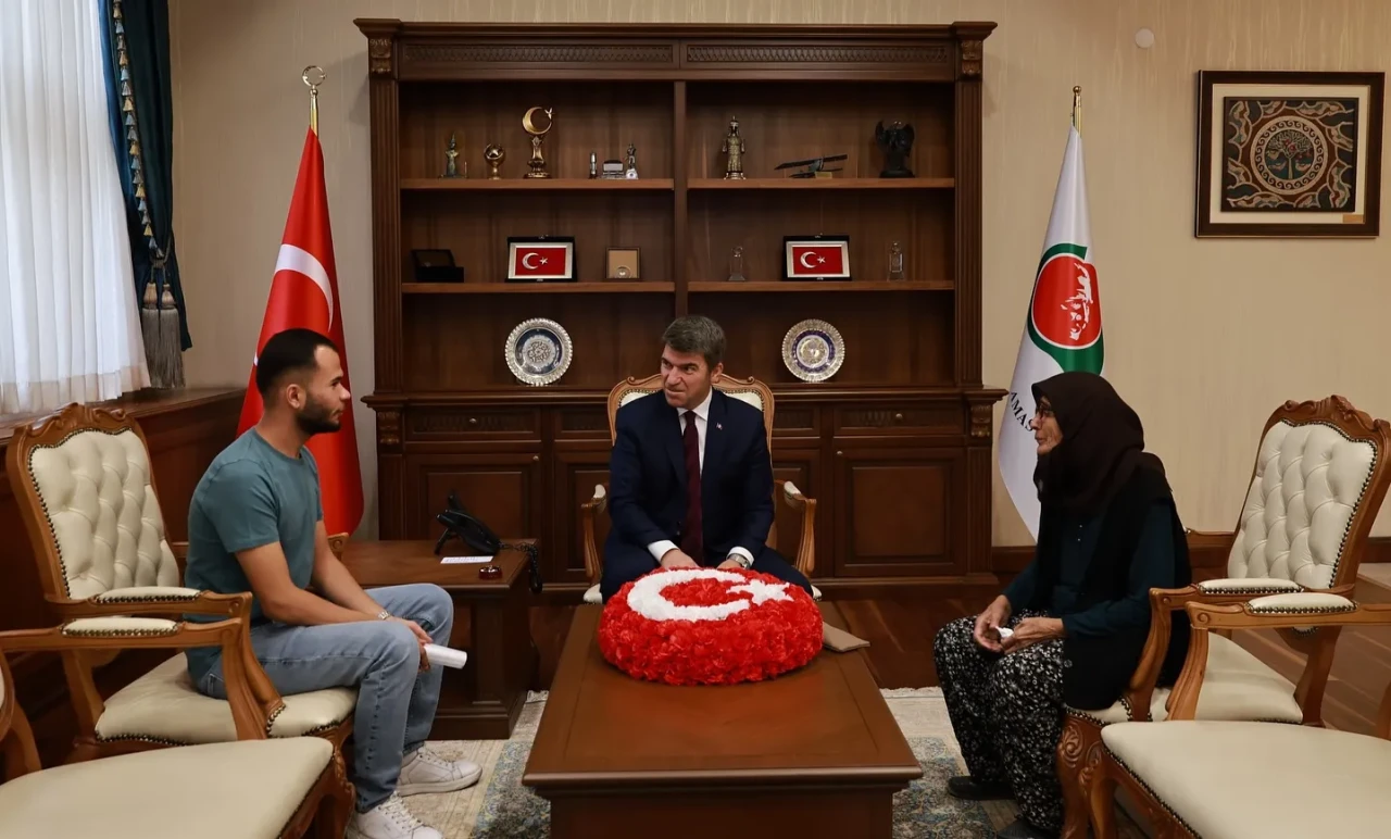 Amasya’da Kahramanların Emanetine Saygı