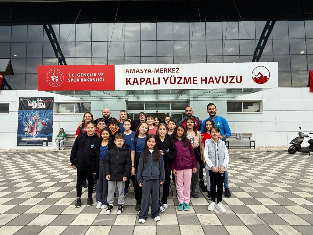 Havuzda Zafer! 48 Madalya Merzifon’un