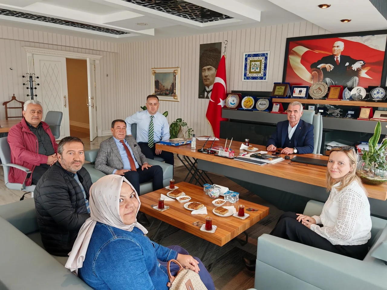 Merzifon TSO’da Ziyaret Trafiği