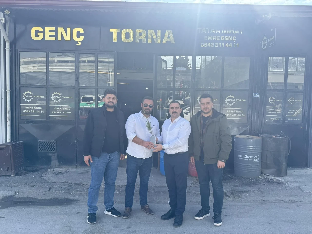 Gençler, Genç Başkanın Konuğu Oldu!
