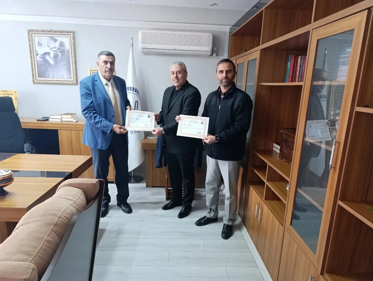 Merzifon’da Din Görevlilerine Üstün Başarı Belgesi