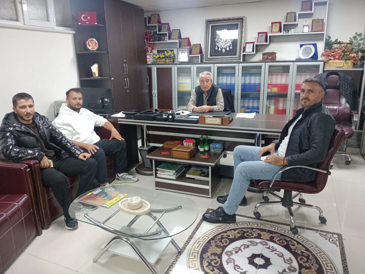 Sarıçoban’dan Haber Merkezi’mize Ziyaret