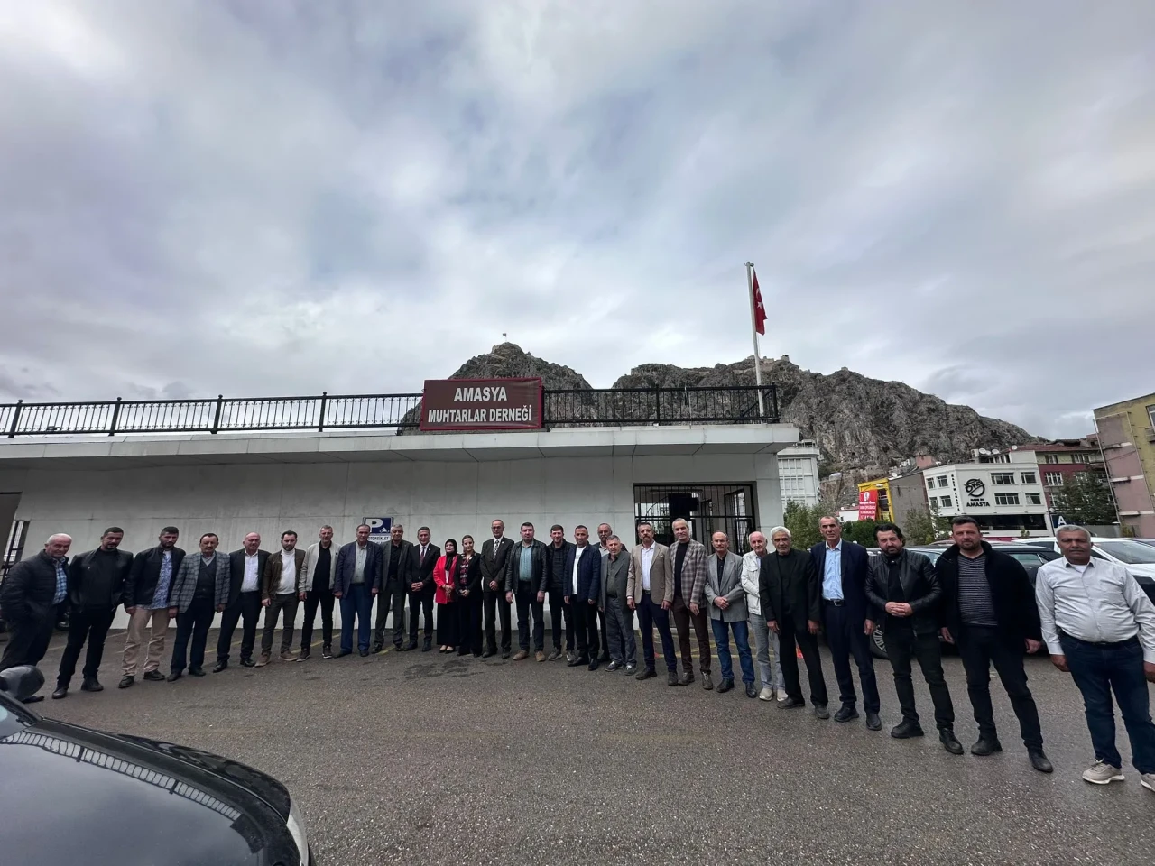 MHP Amasya İl Teşkilatından Muhtarlara Ziyaret