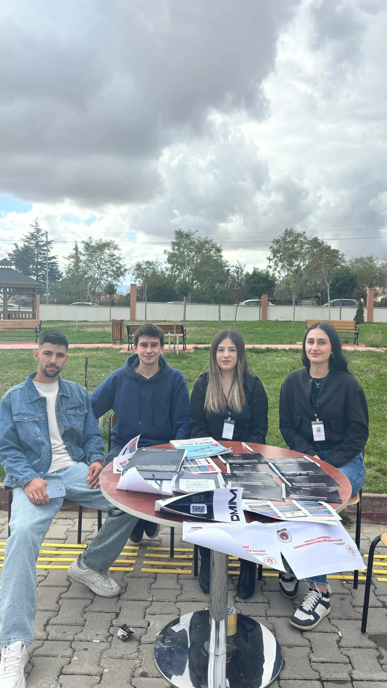 Merzifon’da Gençlerden Dezenformasyona Karşı Farkındalık