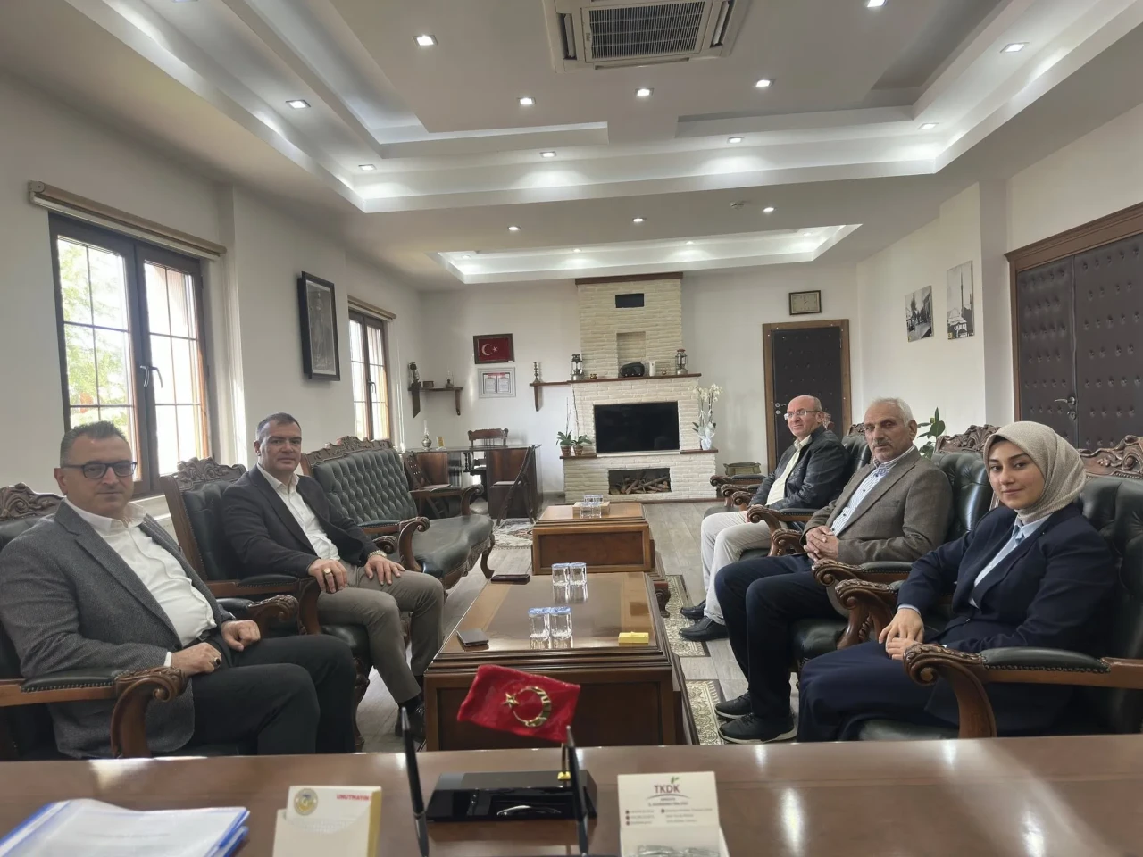 Çilez’den Kaymakam Güneş’e Ziyaret