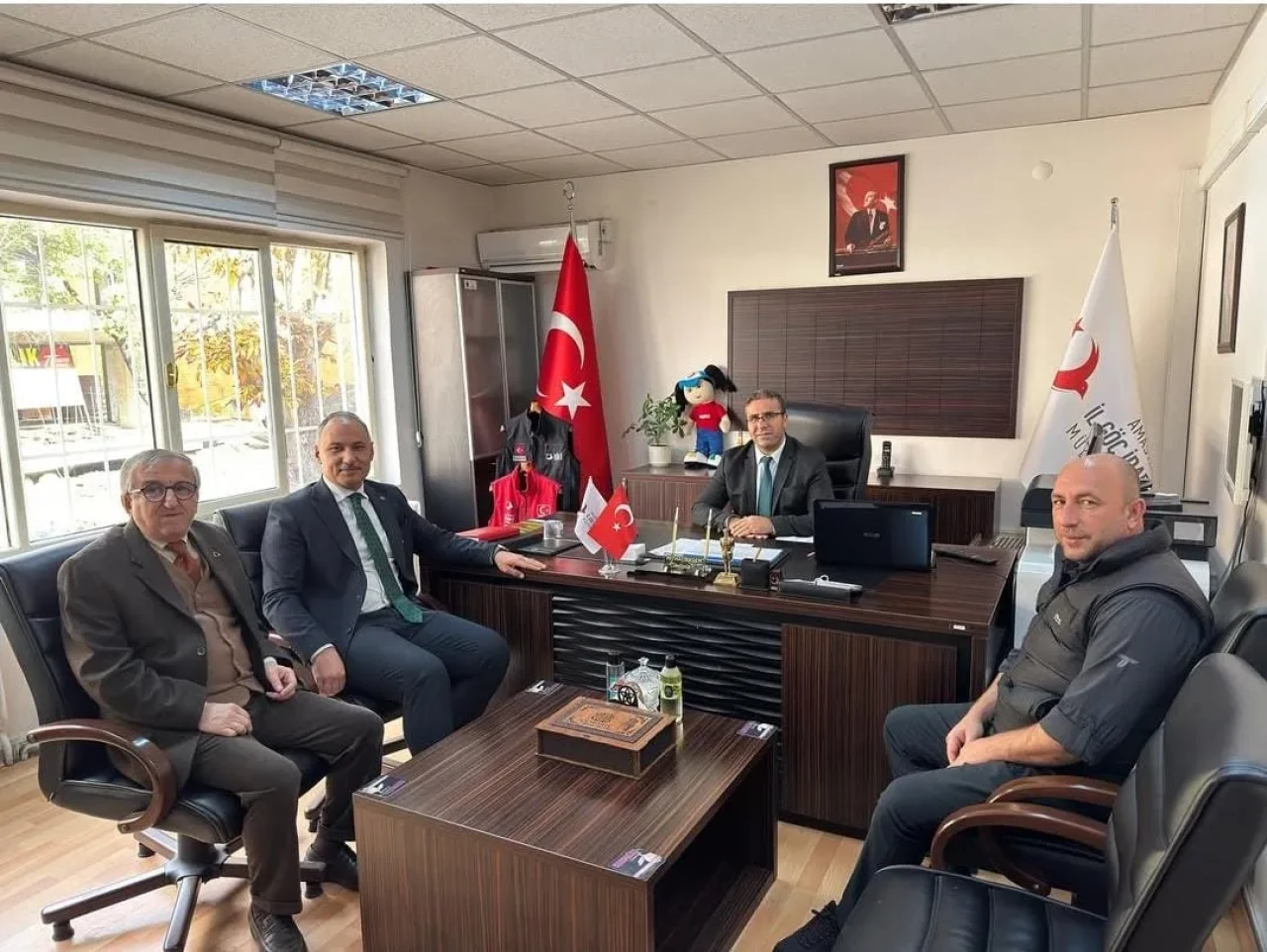Tekman Metal ve Kızılırmak’tan Göç Müdürlüğü Ziyareti