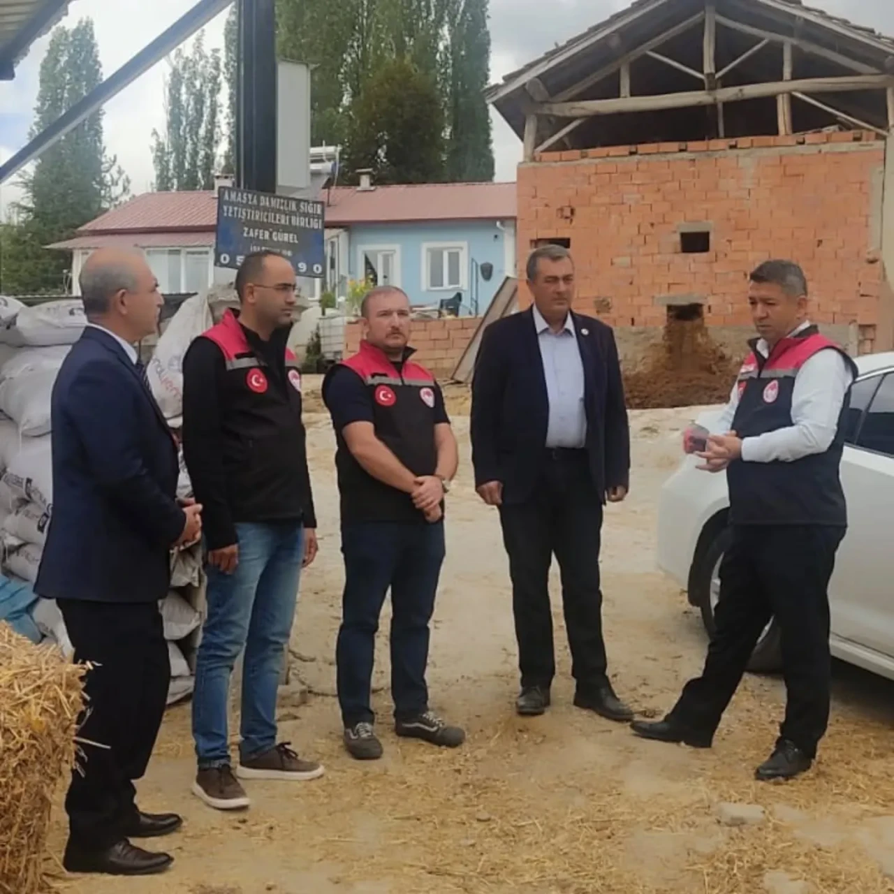 İl Müdürü Arslan, Gümüşhacıköy Kuzalan Köyü’nde Üreticilerle Buluştu