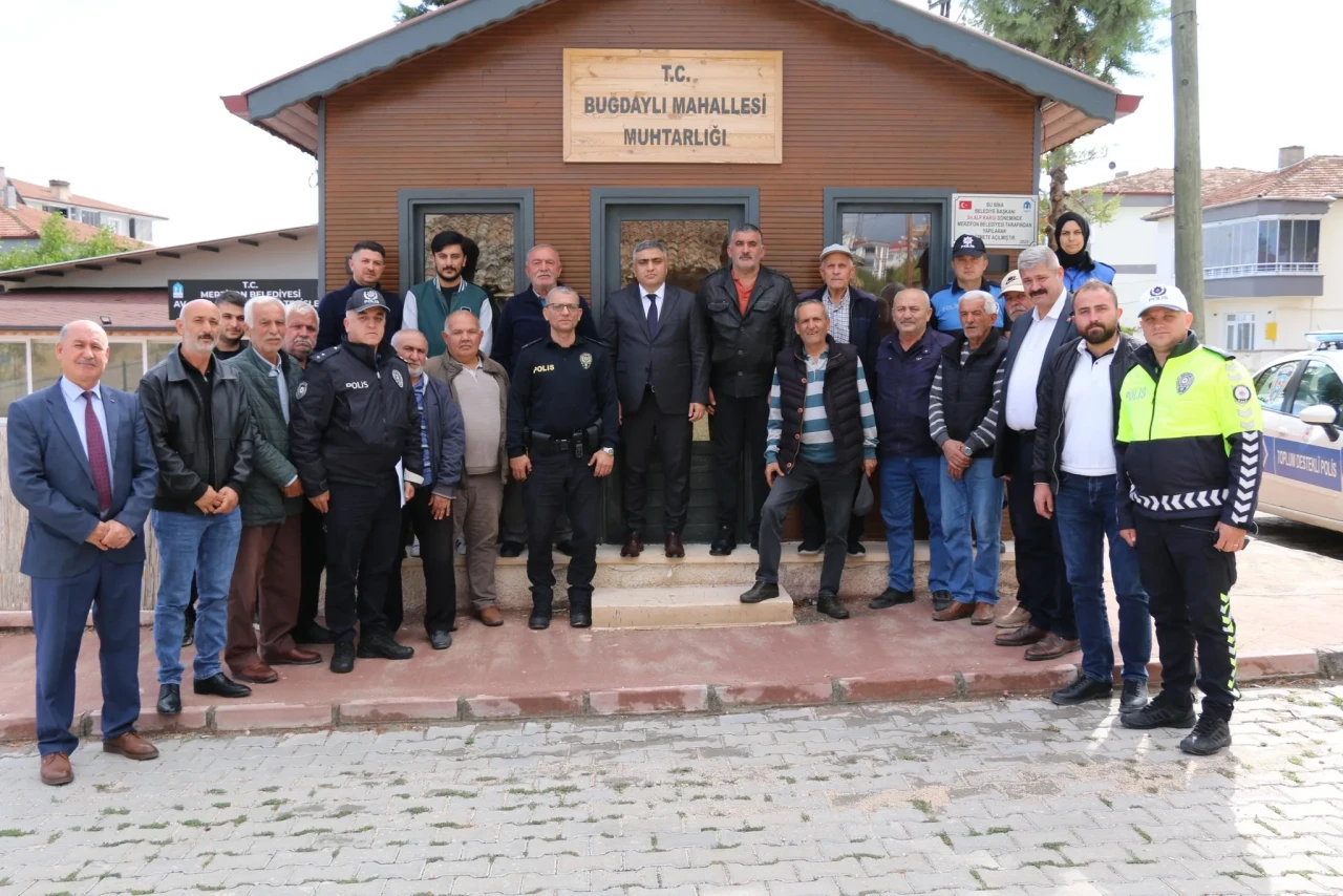 Buğdaylı Mahallesi’nde Güvenlik Toplantısı Yapıldı