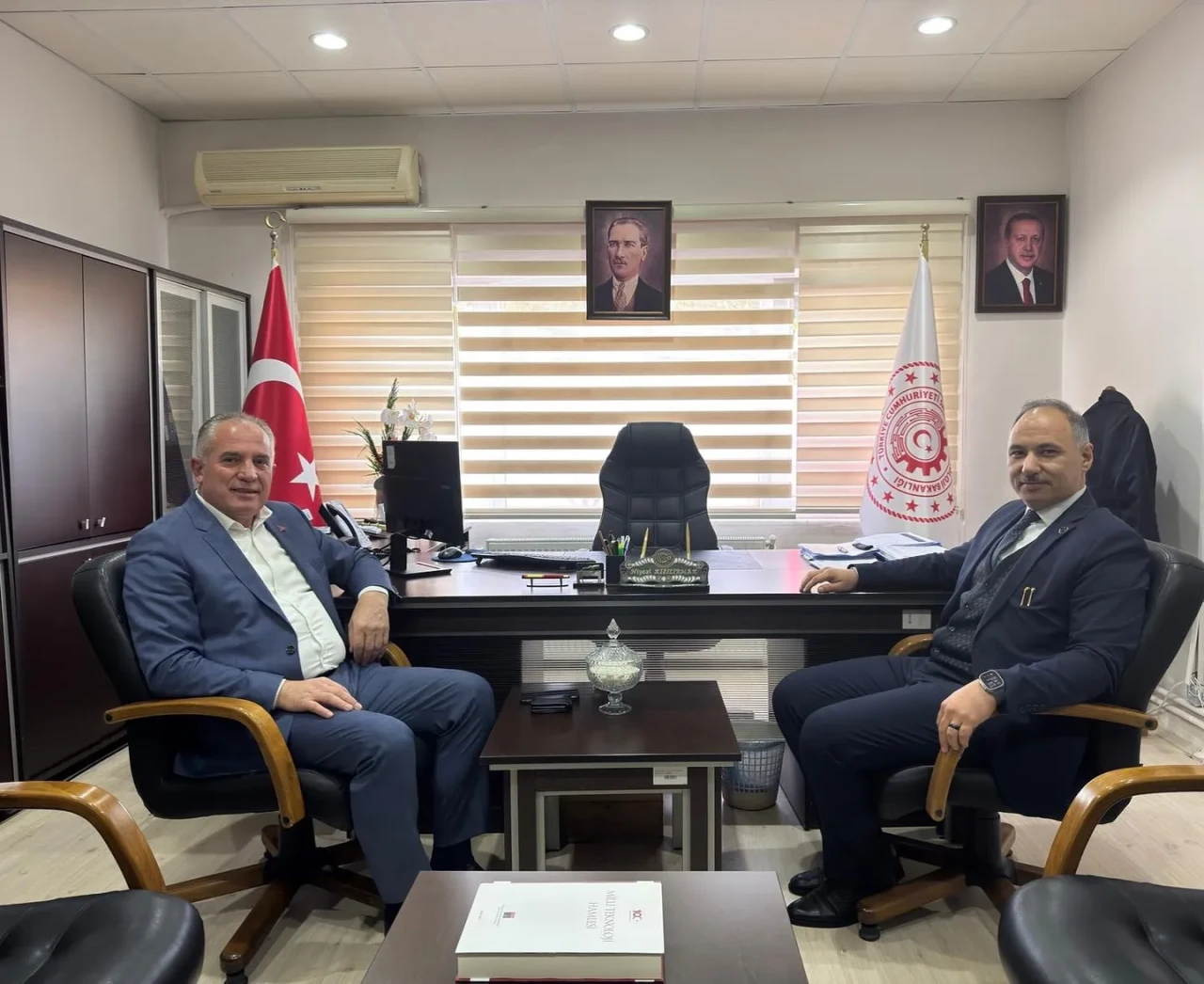 Başkan Özalp’ten Sanayi Ziyareti