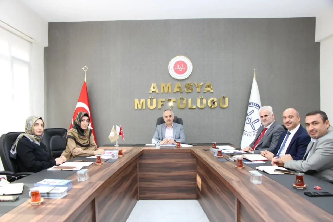 Amasya İl Müftülüğü’nde Gençlik Çalışmaları Değerlendirildi