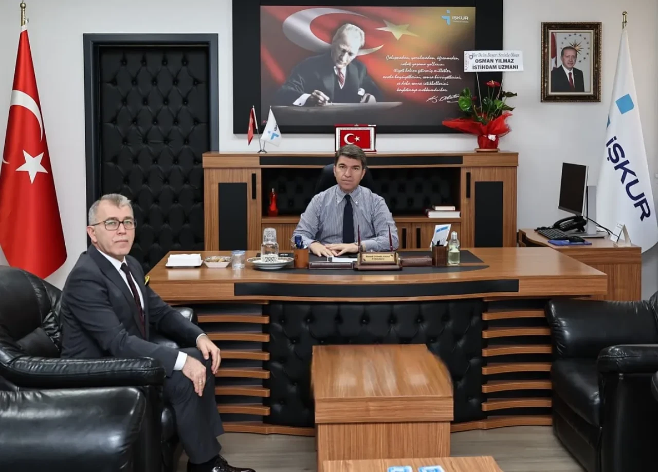 Amasya’da İstihdam Gündemi: Vali Bakan İŞKUR’da