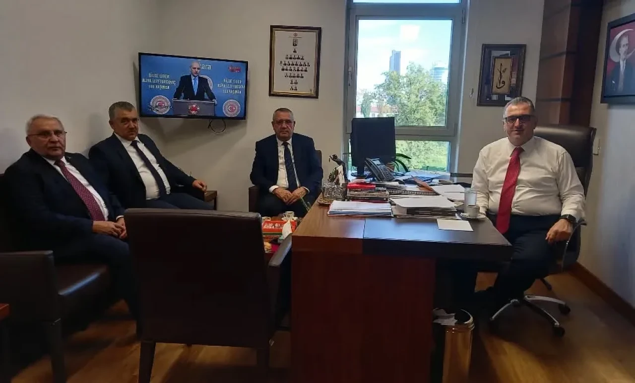 Başkanlardan Çilez’e Ziyaret