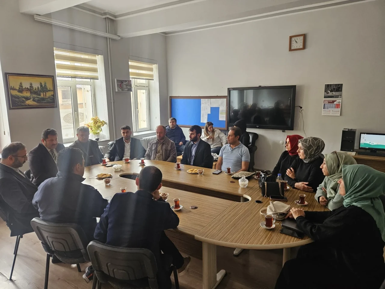 Gümüşhacıköy’de İmam-Hatipliler Haftası Ziyareti
