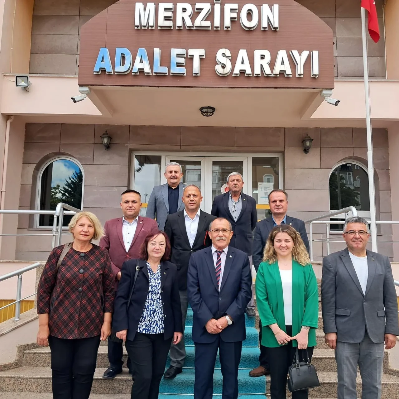 Merzifon CHP’den Adalet Kapısına Ziyaret
