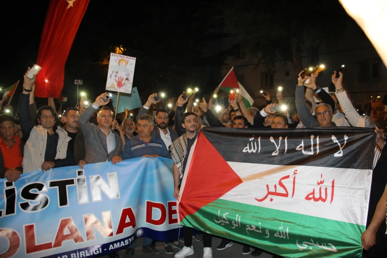 Gazze Kararlılık ve Sumud’a Selam Yürüyüşü Gerçekleştirdi