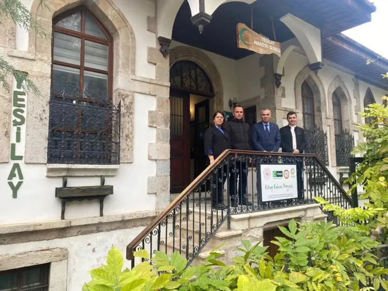 Yeşilay Amasya Şubesi’ne Denetim ve Rehberlik Ziyareti