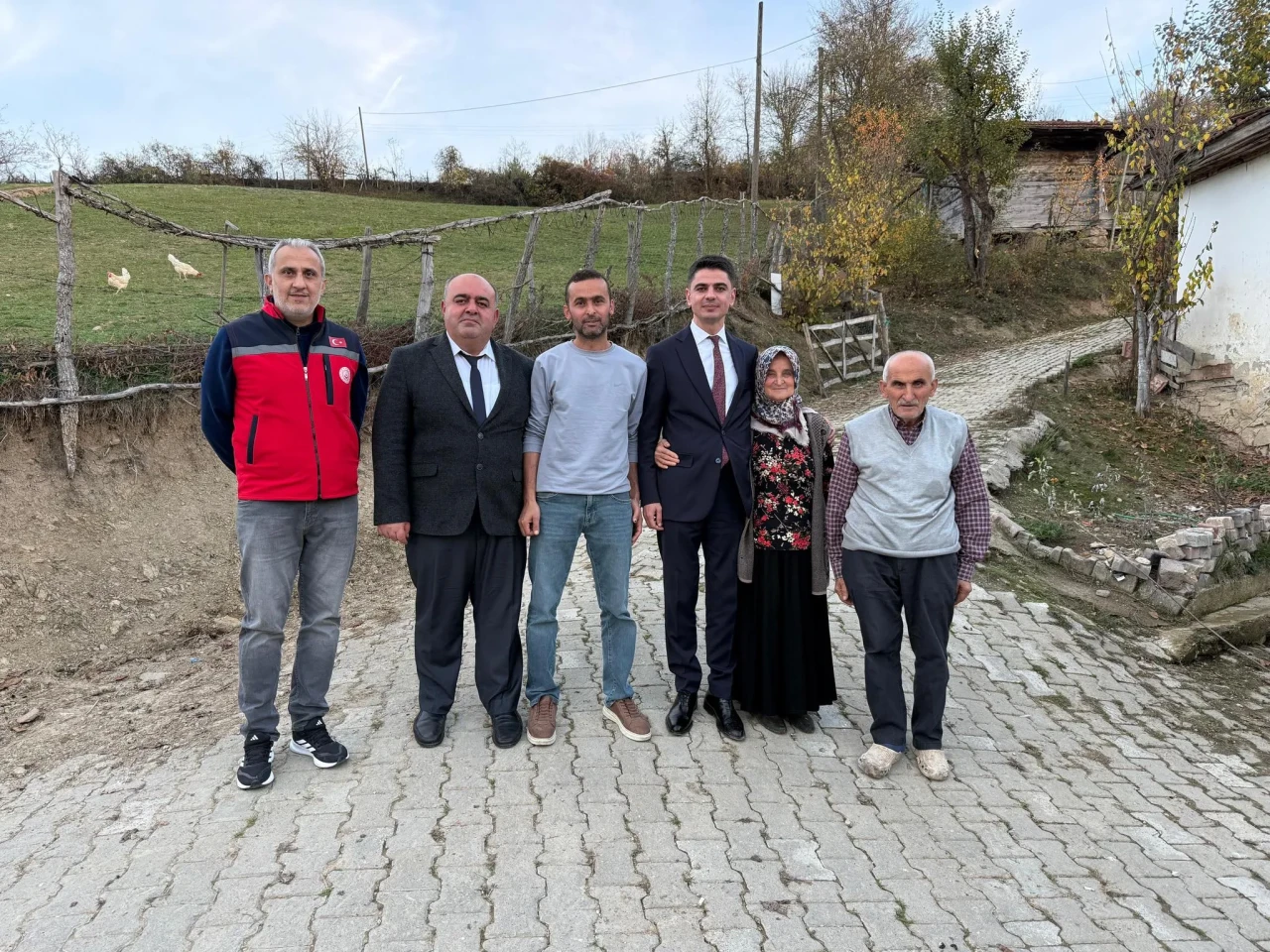 Kaymakam Salih Kartal’dan Şehit Ailesine Ziyaret