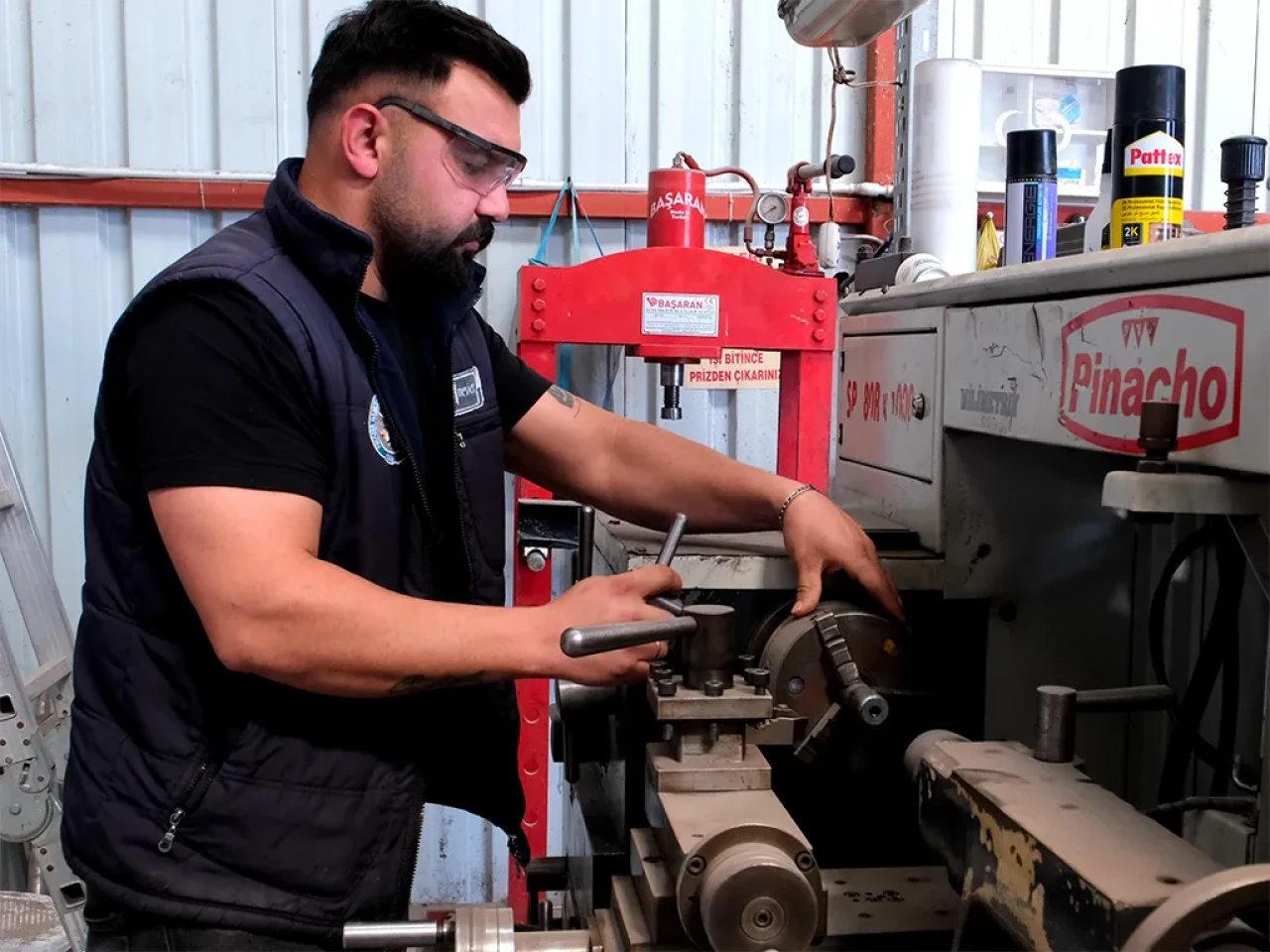 Amasya DSYB’de Tamir ve Bakım Atölyesiyle Üretime Güçlü Destek
