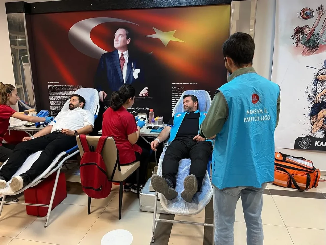 Amasya İl Müftülüğü’nden Öğrencilerle Anlamlı Kan Bağışı Etkinliği