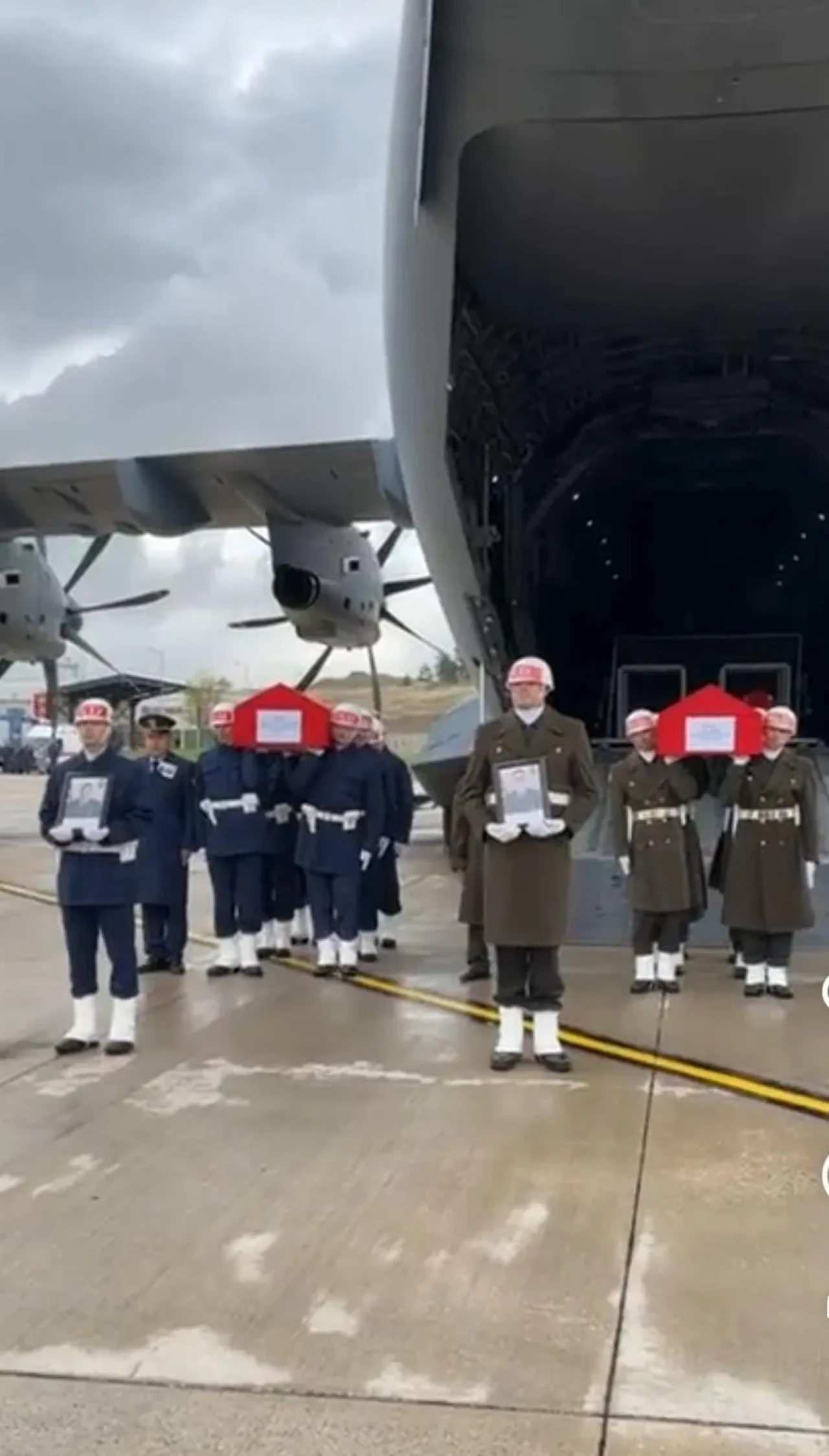 Şehitlerimizi Merzifon’da Karşıladık