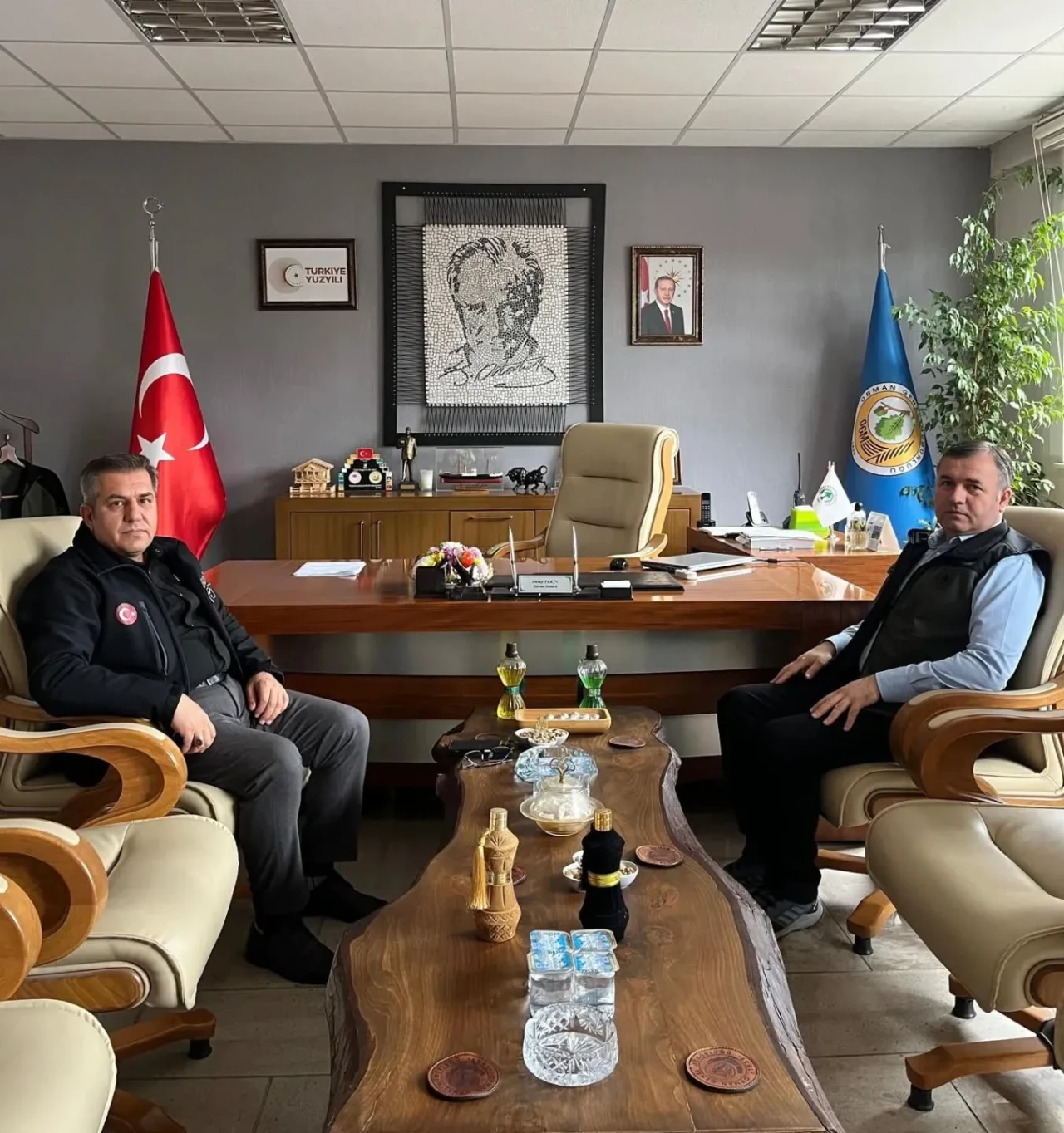 AFAD’dan Orman Müdürüne Ziyareti