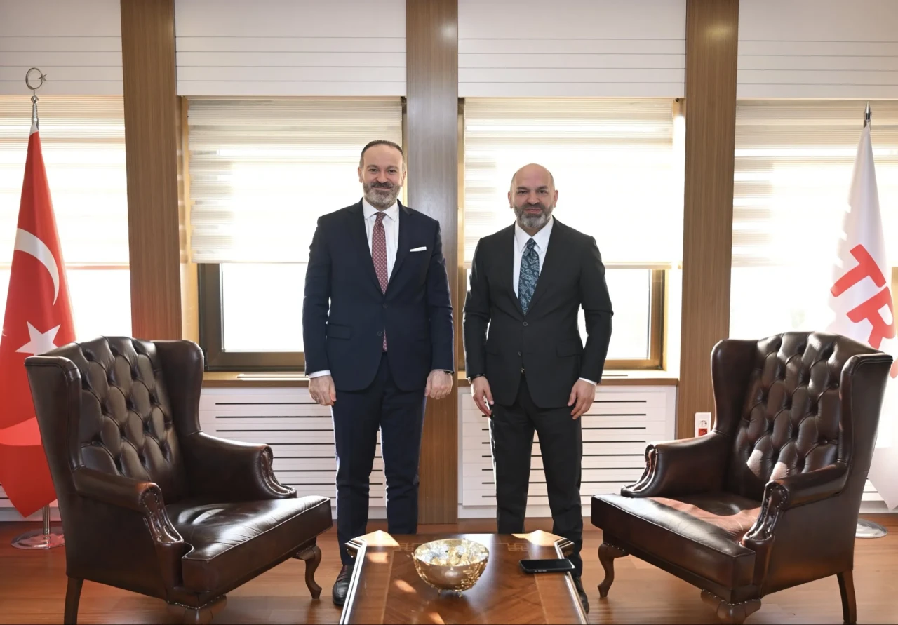 RTÜK Üyesi Hasan Davulcu’dan TRT Genel Müdürü Sobacı’ya Ziyaret