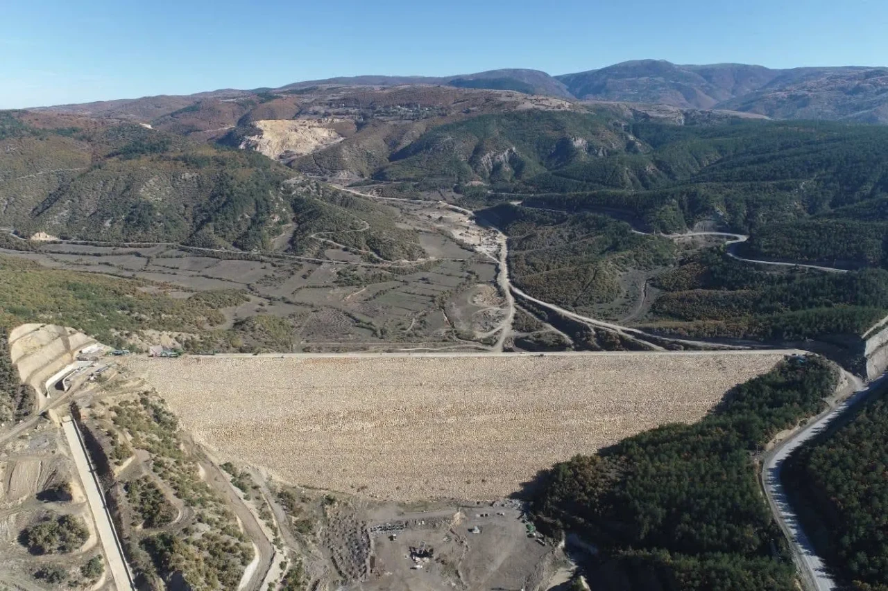 Amasya’da Aydınca Barajı’nda Çalışmalar Tamamlandı