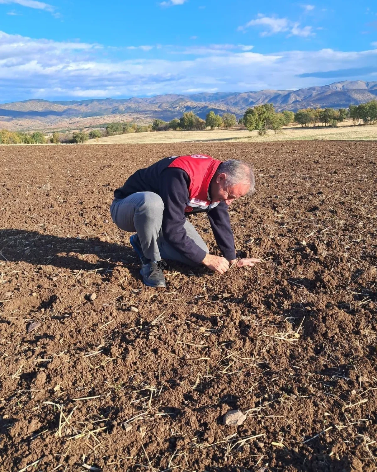 Hamamözü’nde Kanola Ekim Alanlarında Çıkış Kontrolleri Yapıldı