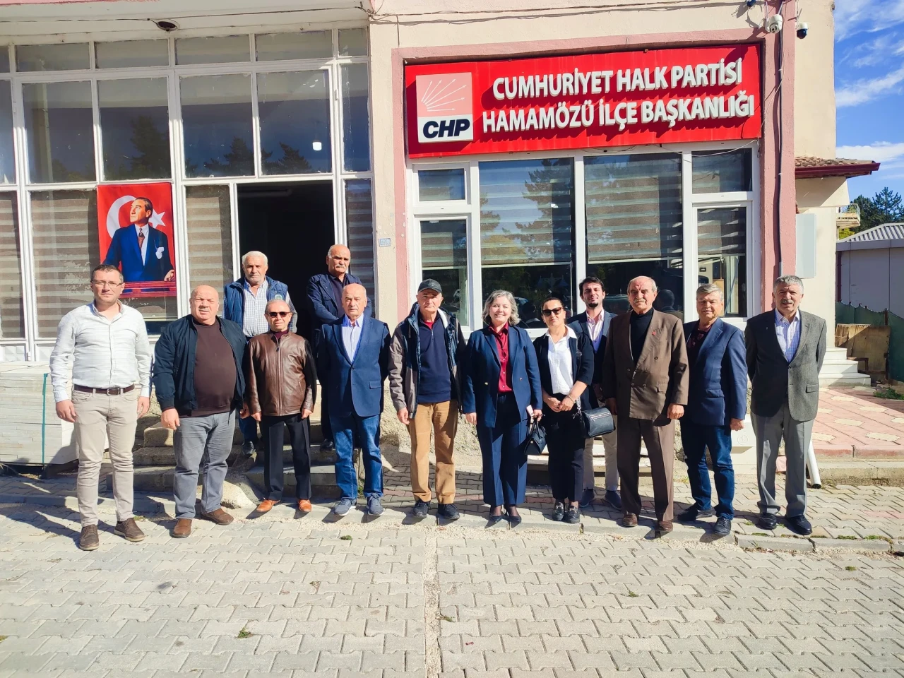 CHP Hamamözü İlçe Başkanlığı’na Hayırlı Olsun Ziyareti