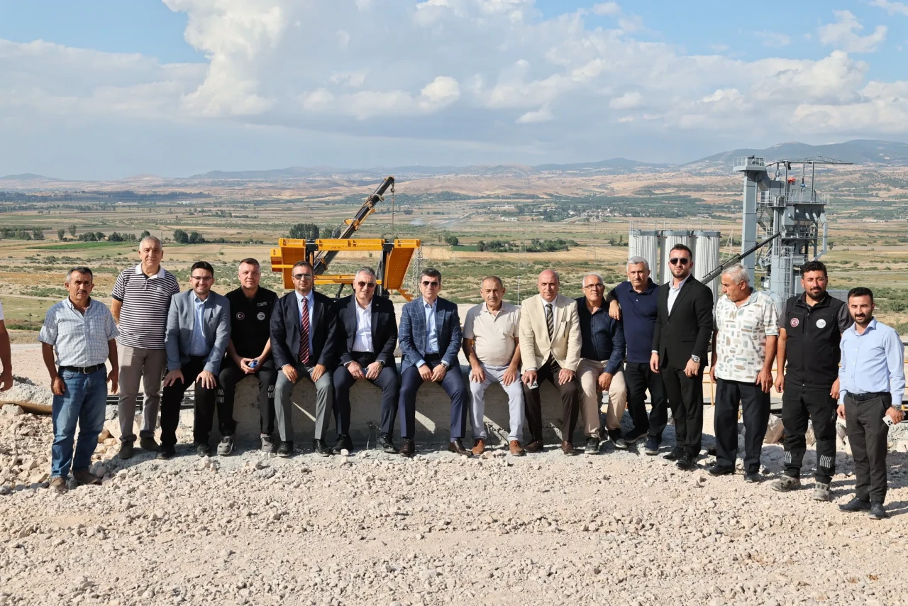 Asfalt Üretim Tesisi Hizmete Başladı