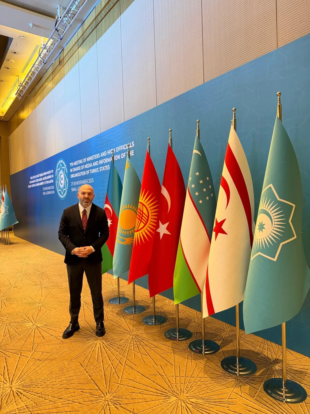 Hasan Davulcu Bakü Medya Zirvesinde